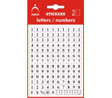 Sheet Self-adhesive digits 0-9 in blister + bonus, height 5 mm 2 sheets