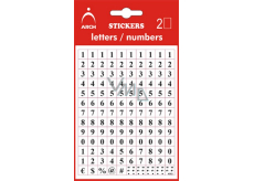 Self-adhesive numerals 0-9 5mm 5026