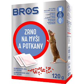 Bros grain for mice, rats, and rodents, 120 g
