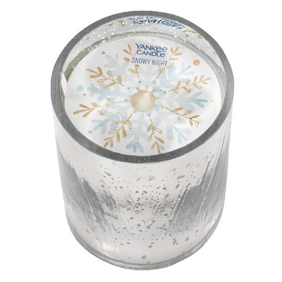 Yankee Candle Winter White - White winter Special collection Winter Wish decor scented candle small 388 g