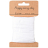 White paper raffia, width 2 cm, 10 m