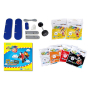 Jumping Clay Aircraft self-drying modeling clay 46 g + paper model + wheels 4+