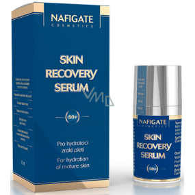 Nafigate Cosmetics Skin Recovery Moisturizing Serum Fights Aging Skin, For Mature Skin 50+ 15ml
