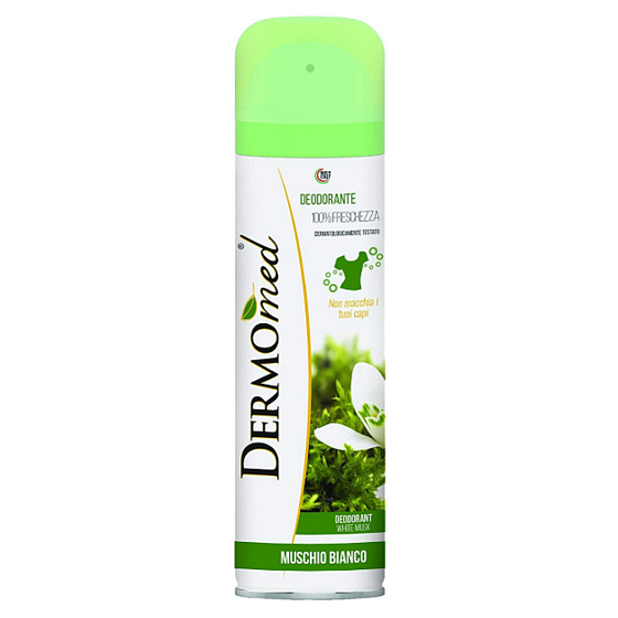Dermomed Muschio Bianco - White musk deodorant spray for women 150 ml
