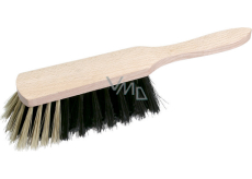 Spokar Hand brush, wooden unpainted body, synthetic fibers 5206/611