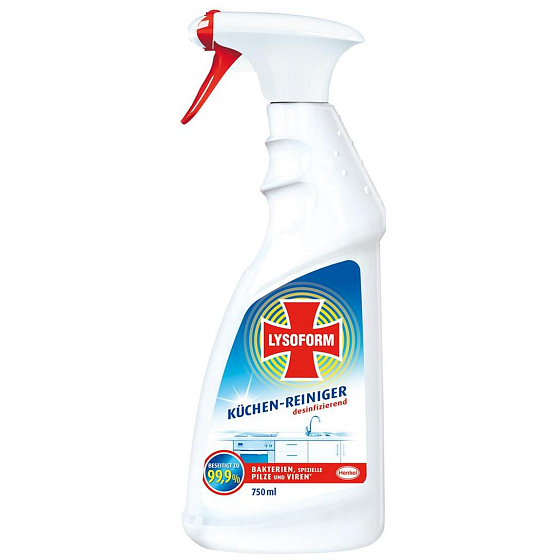 Lysoform Kitchen Disinfectant Cleaner Spray 750 ml