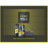 Dove Men + Care Sport shower gel for men 400 ml + antiperspirant spray 150 ml + hair shampoo 250 ml + cosmetic bag, cosmetic set