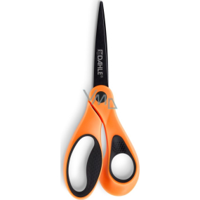 Dahle Color ID scissors asymmetric orange 21 cm