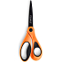 Dahle Color ID scissors asymmetric orange 21 cm