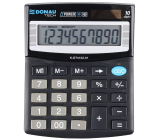 Donau Tech Office calculator 10 digits black 125 x 100 x 27 mm