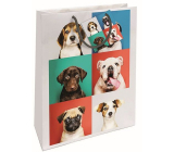 Nekupto Gift paper bag 32,5 x 26 x 13 cm Dogs