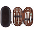 Dup Manicure Libuše leather 7-piece set brown 230401-595