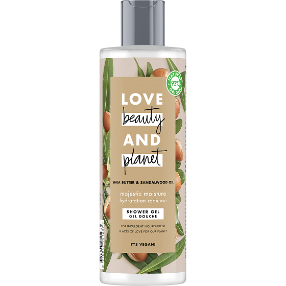 Love Beauty & Planet Shea Butter and Sandalwood Shower Gel 400 ml