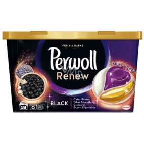 Perwoll Renew & Care Caps black laundry capsules 19 doses 275,5 g