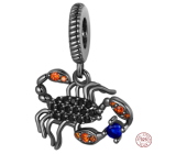 Charm Sterling silver 925 Scorpion, animal bracelet pendant