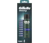 Gillette Mach3 Extra Comfort Shaving Gel 200 ml + 8 replacement heads for men