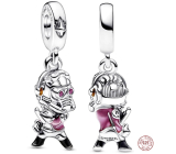 Charm Sterling silver 925 Marvel Guardians of the Galaxy, Star-Lord, bead on bracelet movie