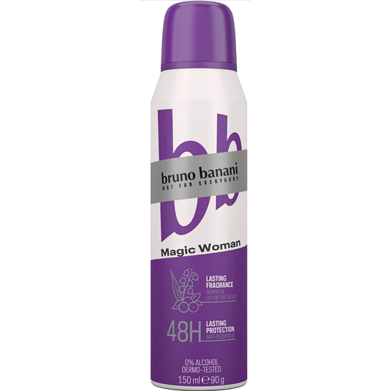 Bruno Banani Magic Woman antiperspirant deodorant spray for women 150 ml