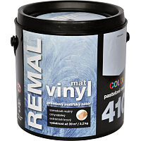 REMAL Vinyl Color mat wash-resistant wall paint, 410 pastel blue, 3.2 kg