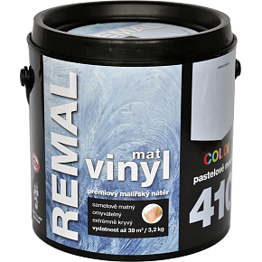 REMAL Vinyl Color mat wash-resistant wall paint, 410 pastel blue, 3.2 kg