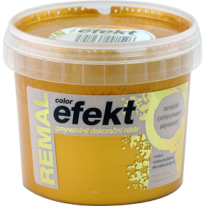 REMAL Color Effect Washable Decorative Paint, 0950 Gold, 0.25 kg
