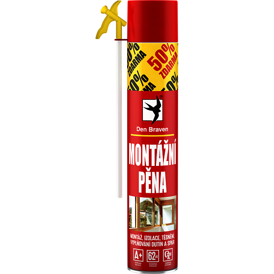 Den Braven RL tube mounting foam, 500+250 ml