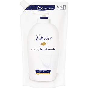Dove Deeply Nourishing Liquid Soap, Refill, 500 ml