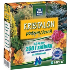 Agro Kristalon Autumn water-soluble universal fertilizer 0.5 kg for 250 l of watering