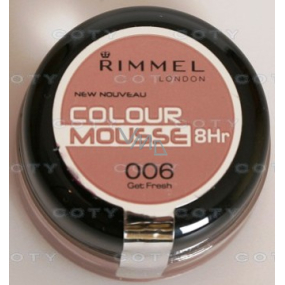 Rimmel London Color Mousse Eyeshadow Foam 006 lasts for 8 hours!