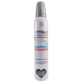 Vitale Exclusively Professional Coloring Mousse With Vitamin E Steel Gray 200 ml