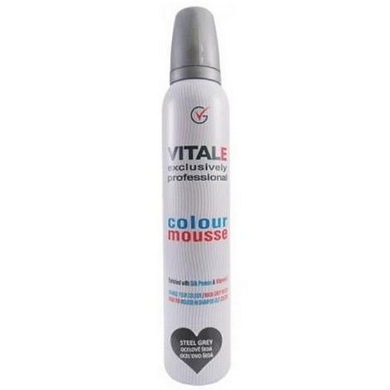 Vitale Exclusively Professional Coloring Mousse With Vitamin E Steel Gray 200 ml
