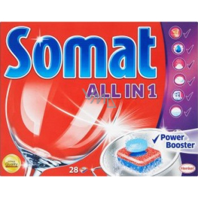 Somat All In 1 tablets in the dishwasher 28 pieces