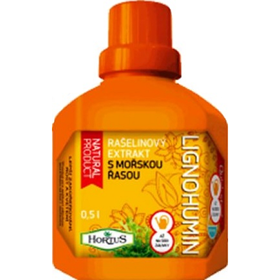 Hortus Lignohumin peat extract with seaweed 500 ml