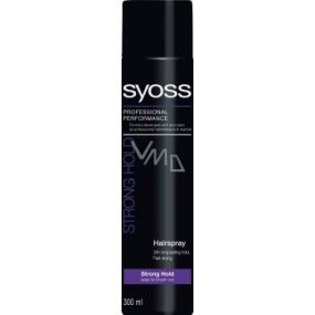 Syoss Strong Hold strong fixation and flexible control hairspray 300 ml