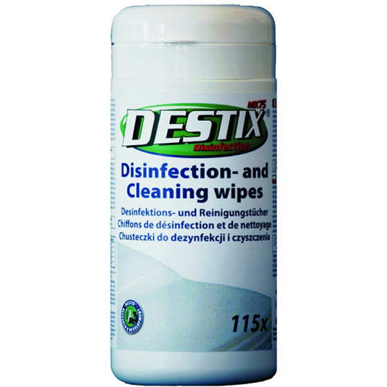 Destix Disinfecting and cleaning wet wipes can 115 pieces