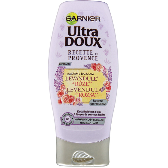 Garnier Ultra Doux Lavender and Roses balm for shine-free hair 200 ml