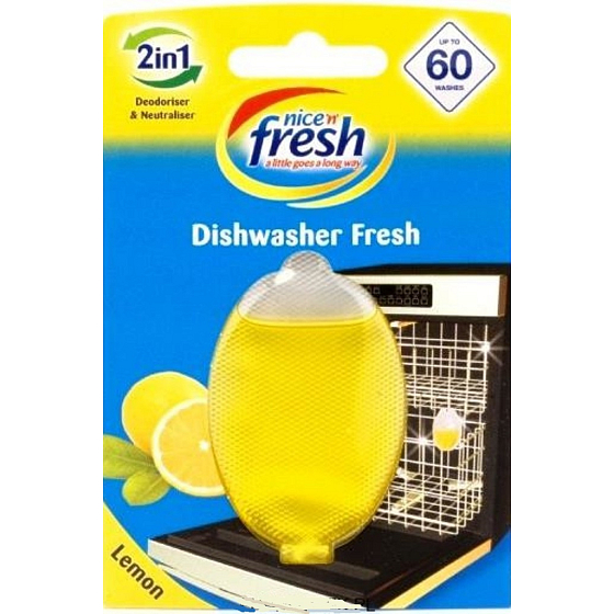 Nice N Fresh Lemon 2in1 dishwasher freshener 1 piece