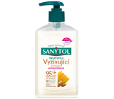 Sanytol Nourishing Almond Milk & Royal Jelly Disinfectant Soap, 250 ml with dispenser