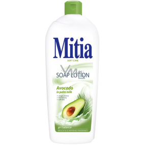 Mitia Avocado in Palm milk cream liquid soap refill 1 l