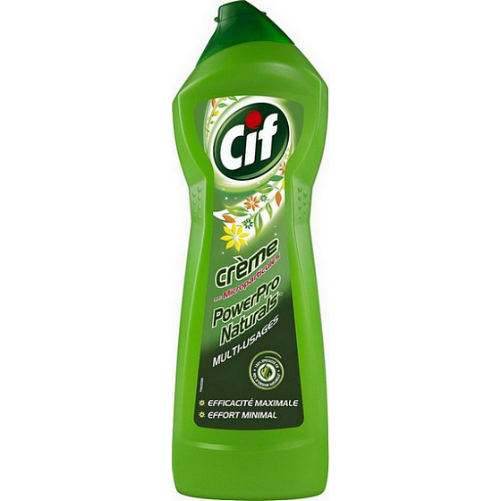 Cif Cream PowerPro Naturals abrasive cleaning liquid sand 750 ml