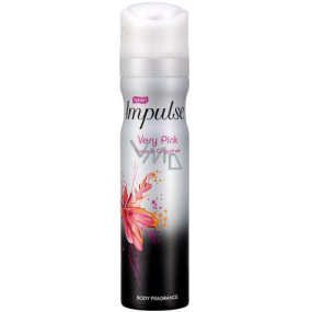 Impulse Very Pink perfumed deodorant spray for women 75 ml