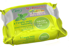 Ma Provence Bio Čerstvá máta Pravé Marseille toaletní mýdlo 75 g