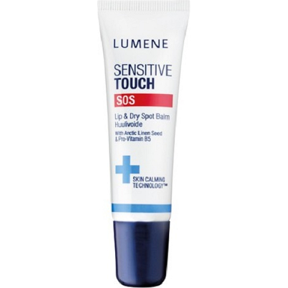 Lumene Sensitive Touch SOS Lip & Dry Spot Balm 10 ml balm for dry and dry skin