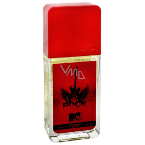 MTV Rock Woman perfumed deodorant glass for women 75 ml