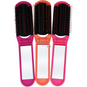 Body Collection folding brush with mirror 3022 1 piece
