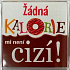 Nekupto Merry magnets No calories are foreign to me 6 x 6 cm