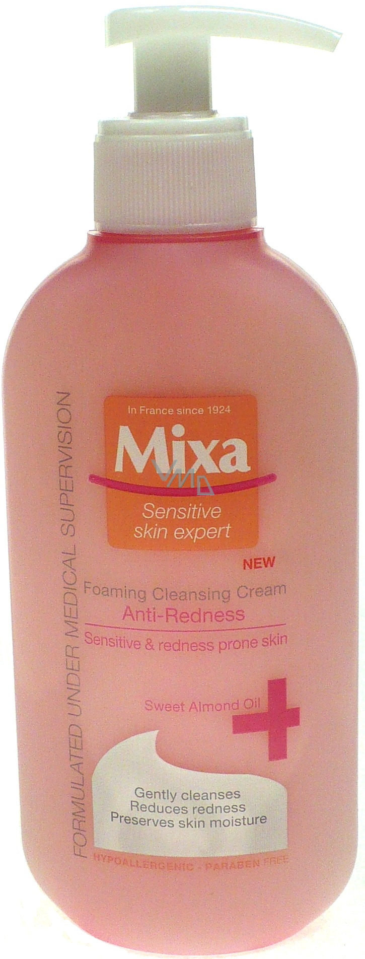 Mixa AntiRedness gentle cleansing foam gel for sensitive skin 200 ml
