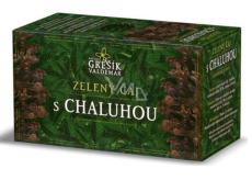 Grešík Green tea with seaweed infusion bags for a reduction diet 20x1.5 g evokes a feeling of satiety