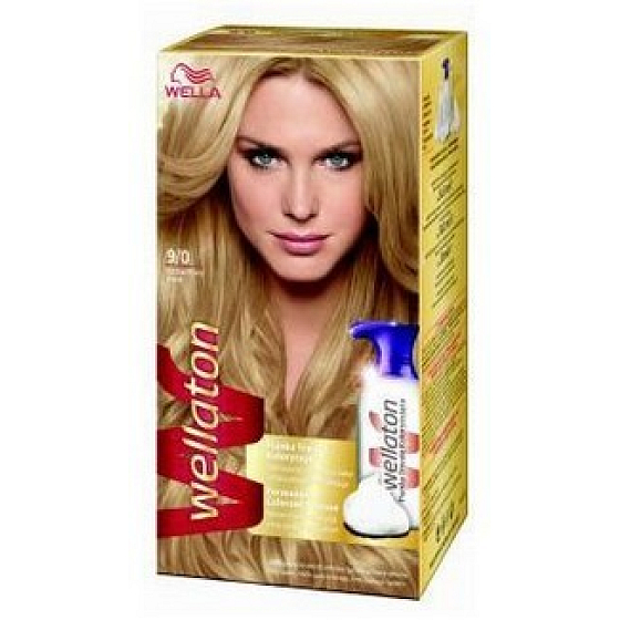 Wella Wellaton foam hair color 9/0 Extra light blond