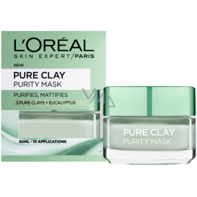 Loreal Paris Pure Clay Purity Mask Cleansing Mask 50 ml